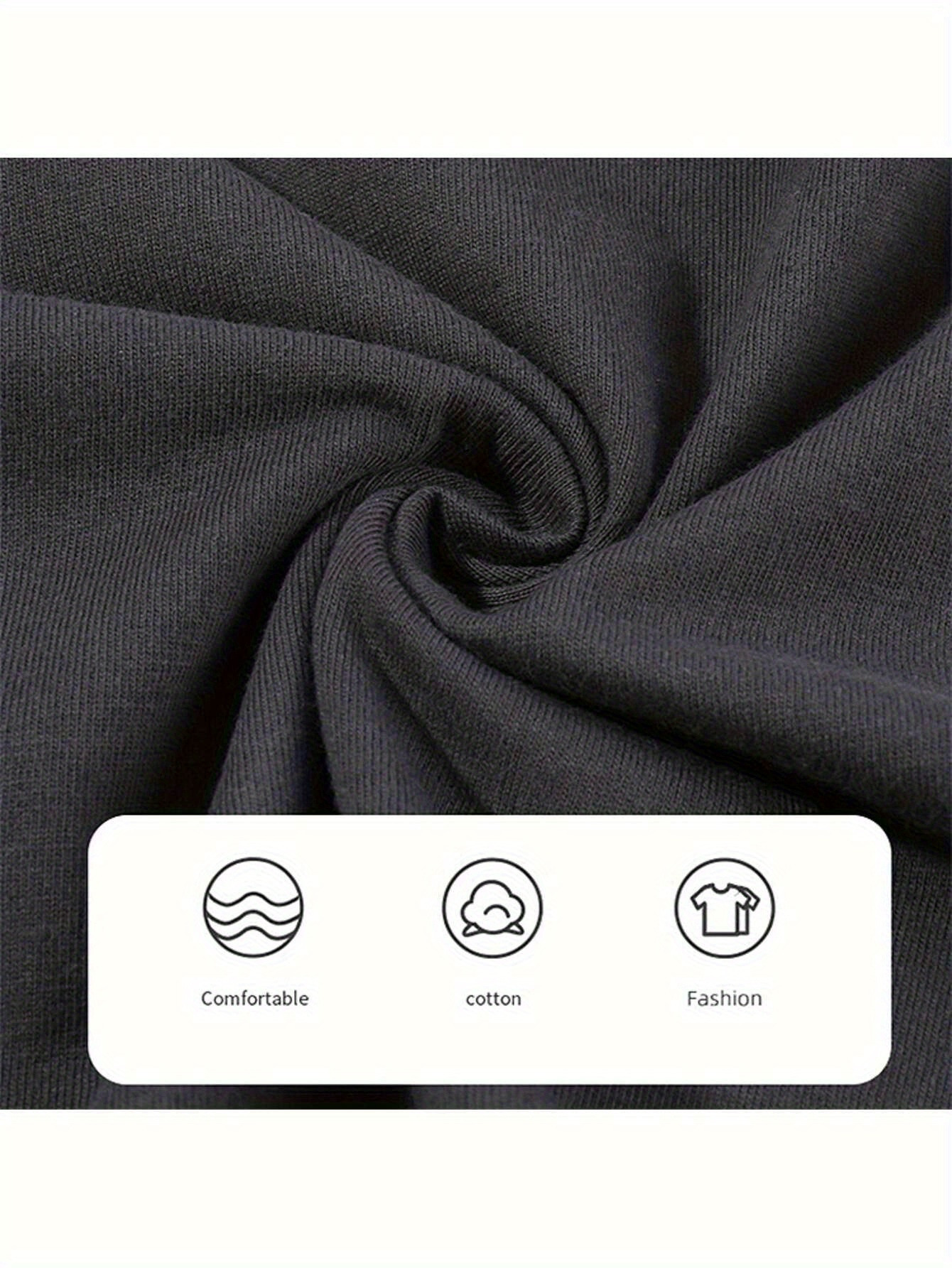 Men s Graphic T Shirt with Portrait Print on Black Background Round Neck Summer Tee Regular Fit Stylish Gift for