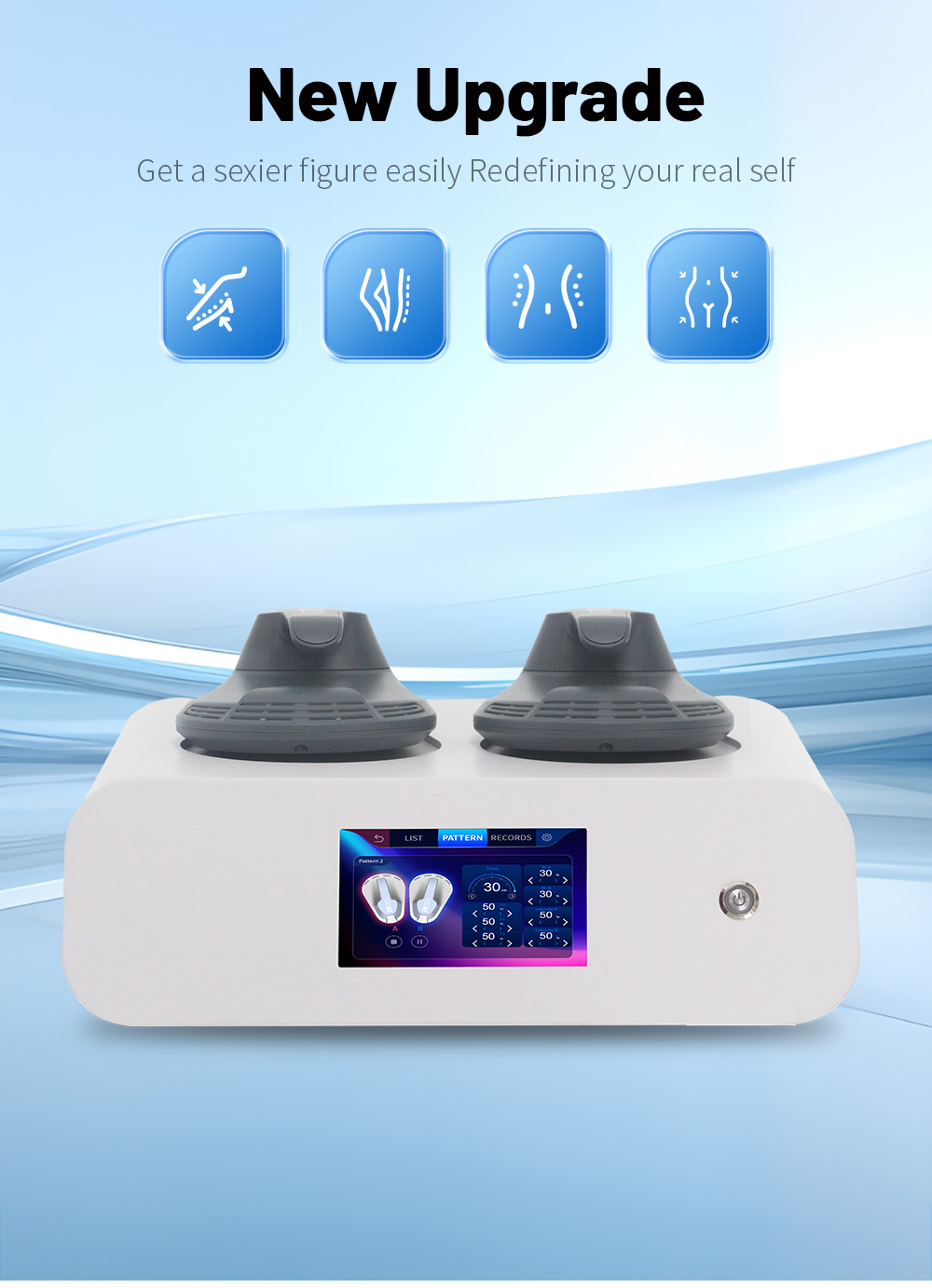 Hot Mini Nova RF Machine Muscle Stimulation Ems Body Sculpting Fat Burning EMS Boby Slimming Electromagnetic