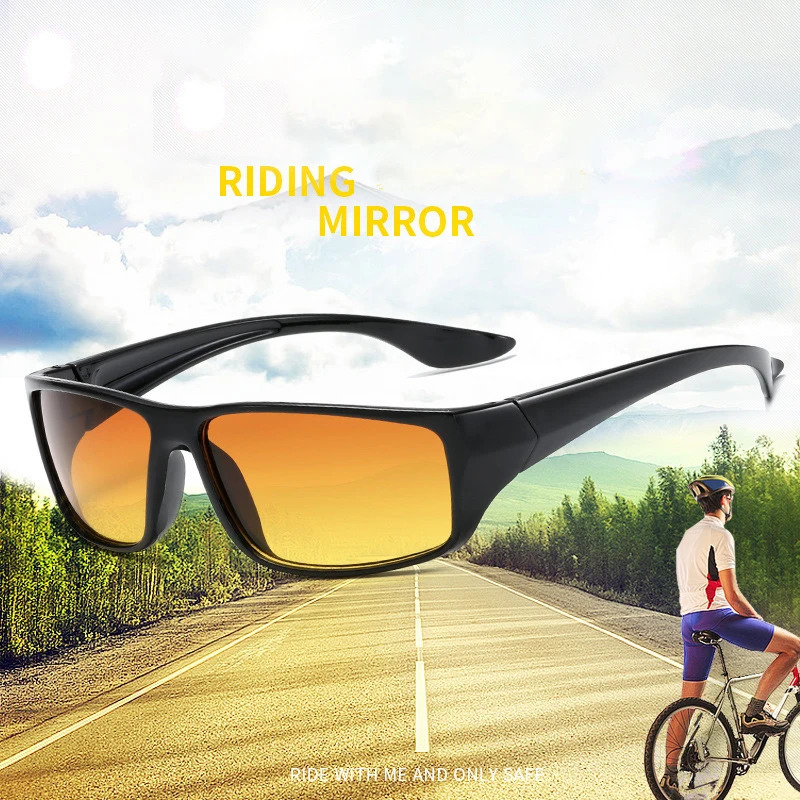 KLASSNUM Classic Night Vision Glasses Men Anti Yellow Lens Sunglasse Driving UV400 2025 In 250804