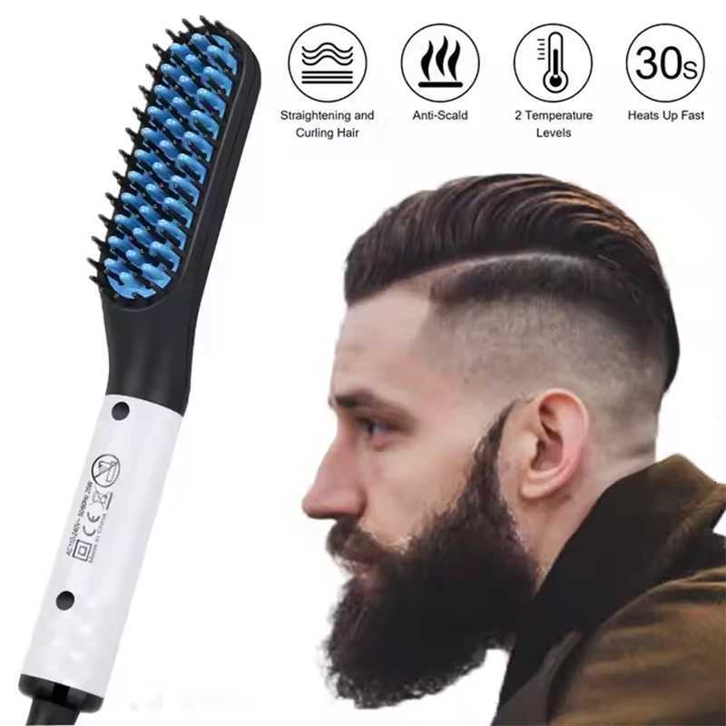 High Quality Professional Straight Hair Comb Beard Straightener Straightening Comb Fast Heating Styling Tools W250814