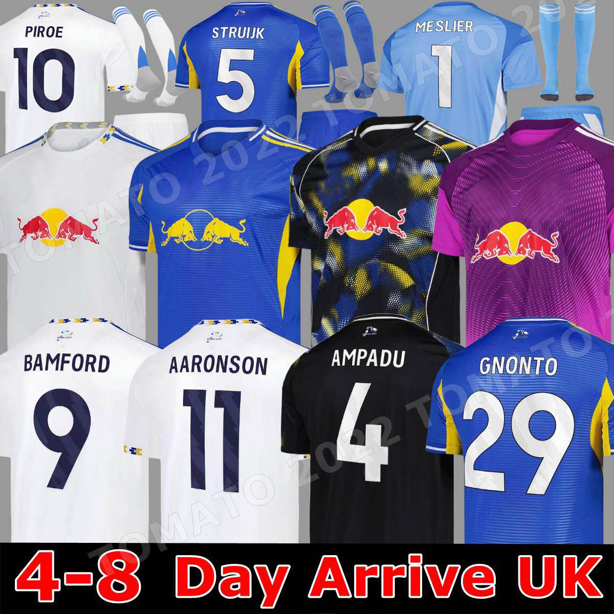 25 26 fans player AMPADU Llorente Soccer Jerseys STRUIJK PIROE AARONSON MATEO JOSEPH Football Shirt 2026 Uniforms Men Kids Kits RODON ROTHWELL BAMFORD9999