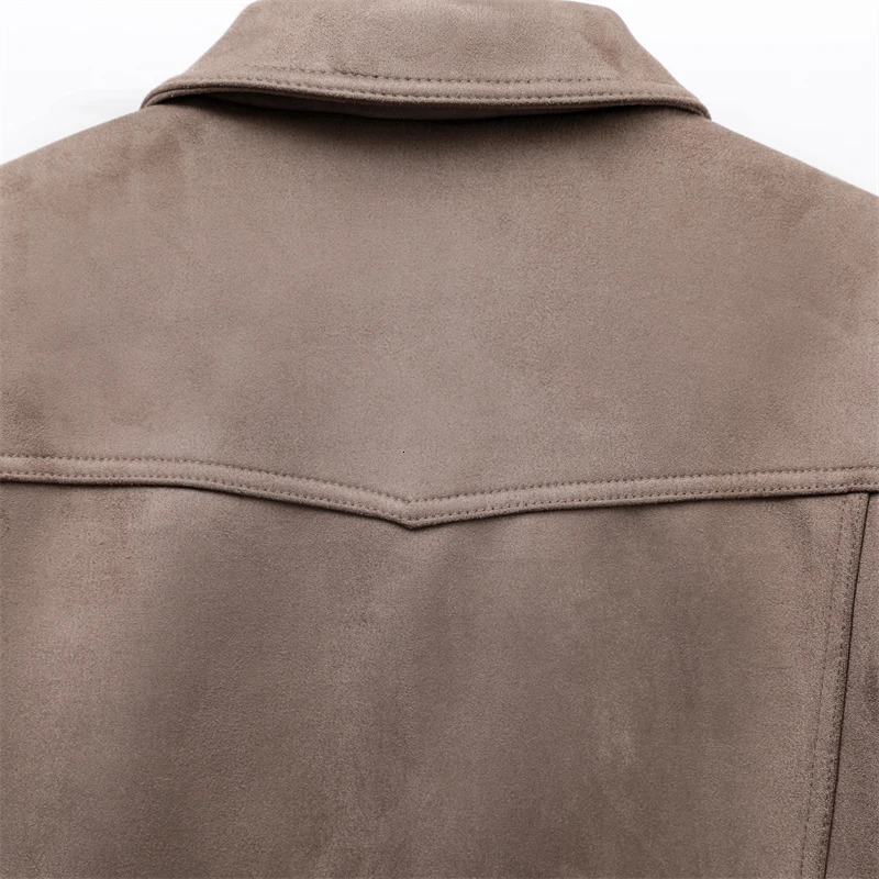 RARF Men 2025 mens Spring and autumn suede texture effect jacket top 250808