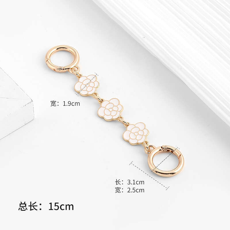 Suitable for Mahjong Extension Modification Metal Chain Underarm Camellia Extended Shoulder Bag Strap Accessories Single Purchase