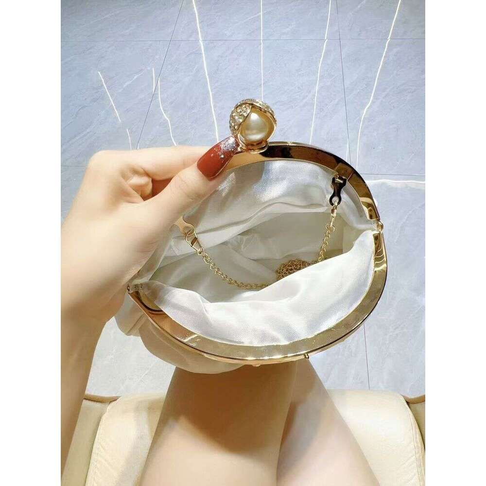 New ladies dia-encrusted lady mini small clutch single shoulder crossbody evening bag