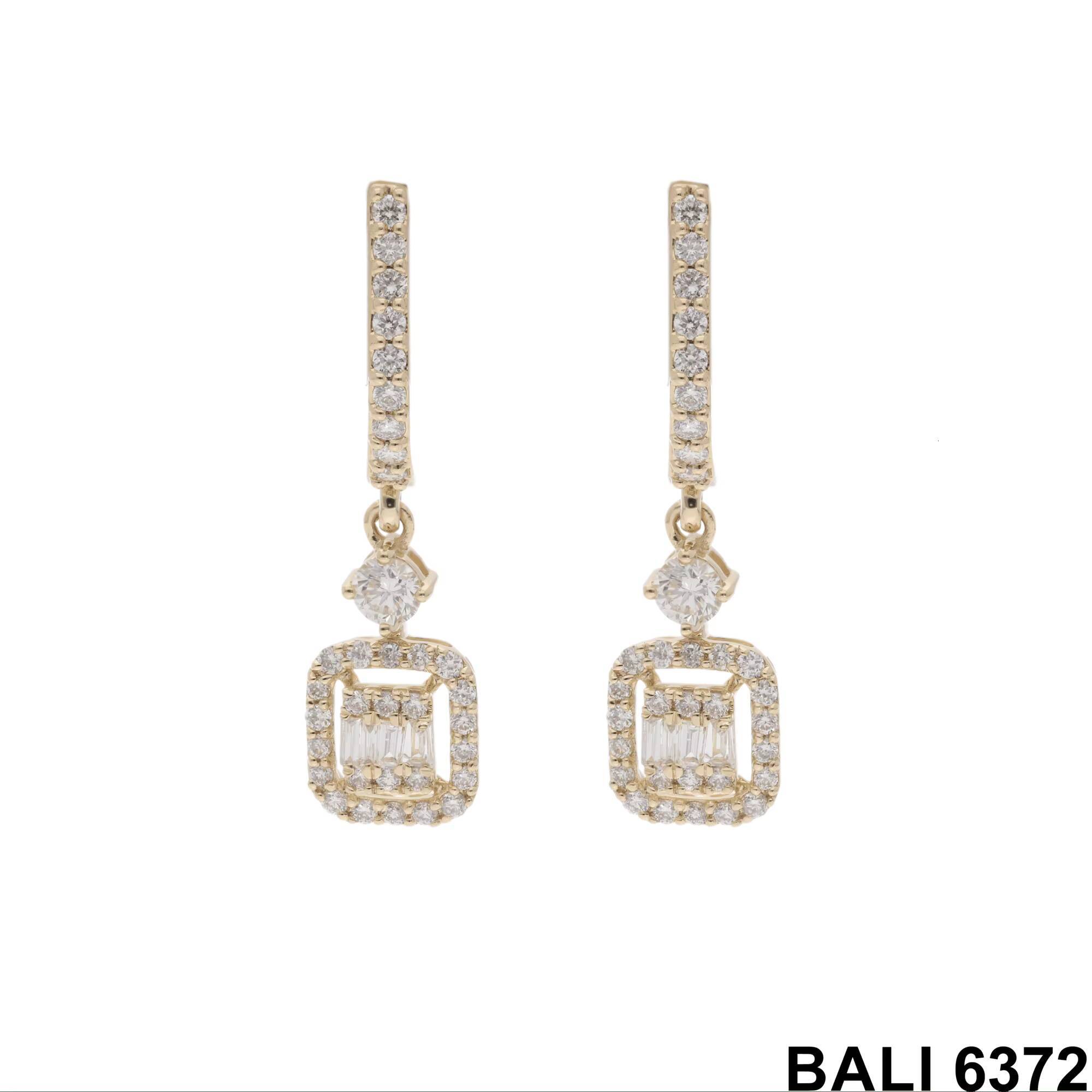 High Quality Inspired Designer Copper Enamel fashion Female Gold Plated Earrings Jewelry