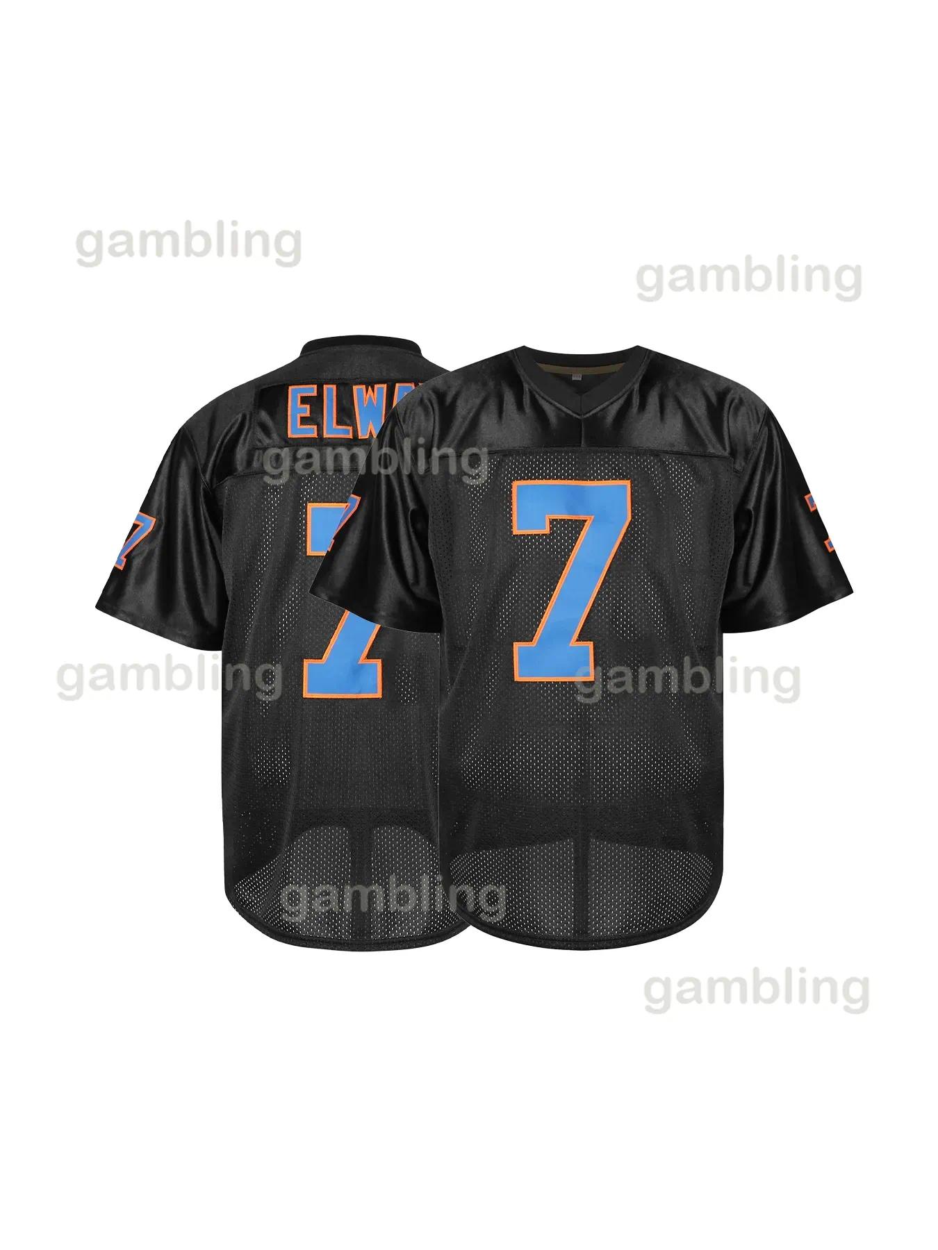 Personalized Custom Orange Football Jerseys Nix Surtain II Elway Any Name Number Embroidered Letter Number Design Polyester Retro Classic Sportswear Jerseys33