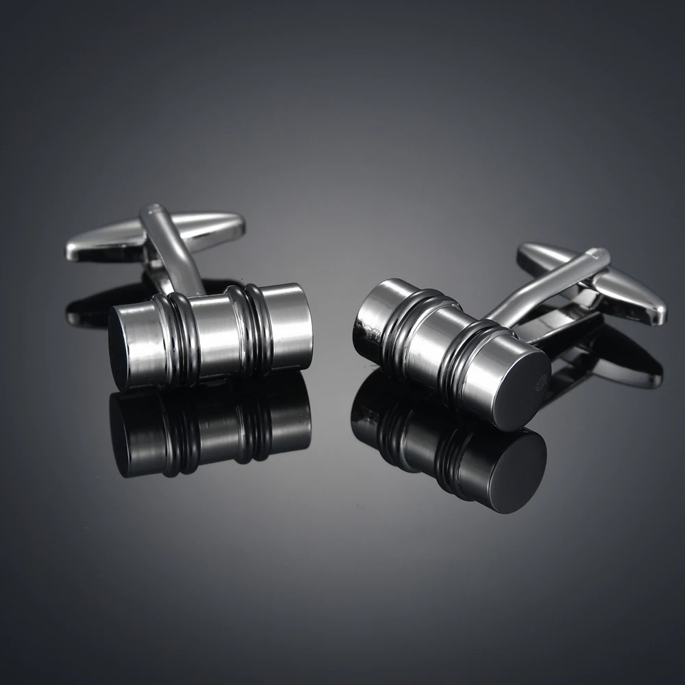 ious n hand carving grinding round zircon crystal cufflinks high-end mens French shirt Cuff cufflinks 250812