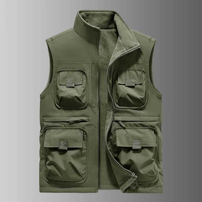 Mens Vest Spring and Autumn New Style Outdoor Mountaineering Photography Casual Vest Comfortable and Breathable Vest Y250814
