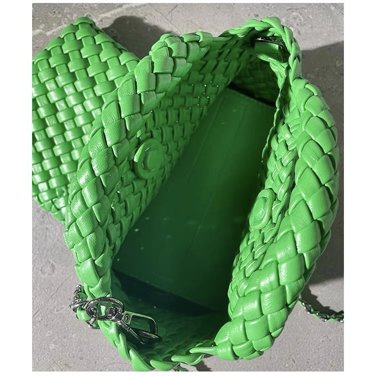 Designer women's handmade basket bag 2025 new single shoulder crossbody bag