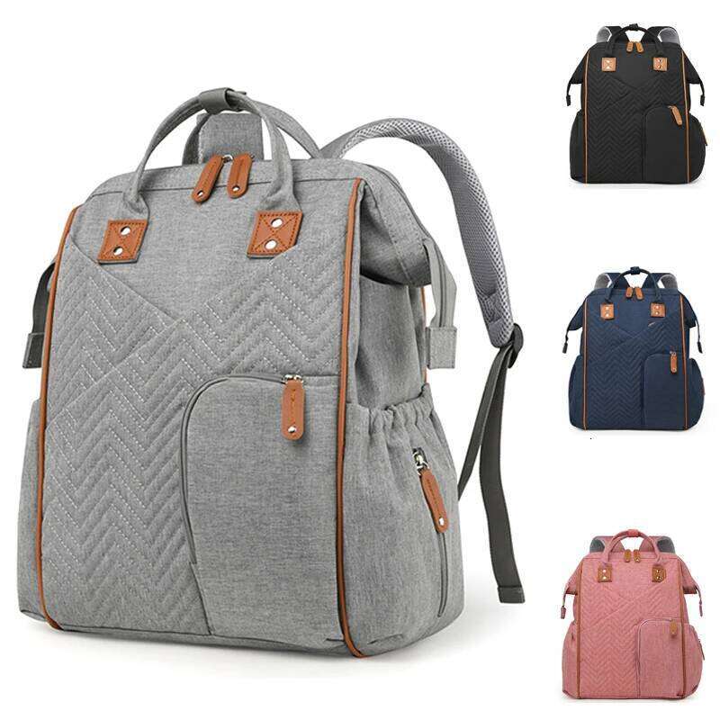 Large Capacity Mommy Diaper Mother Nappy Backpacks Waterproof Travel Baby Stroller Organizer Bags for Mom