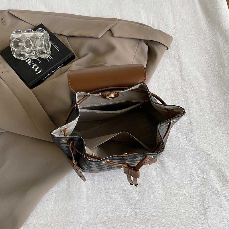 Bucket Backpack for Women Small Fashion Backpack Ladies XJ250814