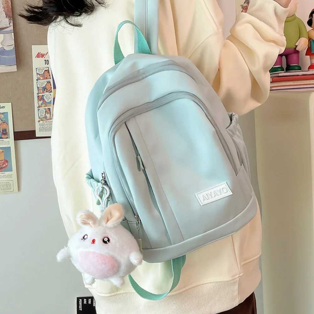 Simple and Versatile Girls Backpacks for Travel Small Fresh Backpacks Cute Backpack New Small Schoolbags for College StudentsXJ250814