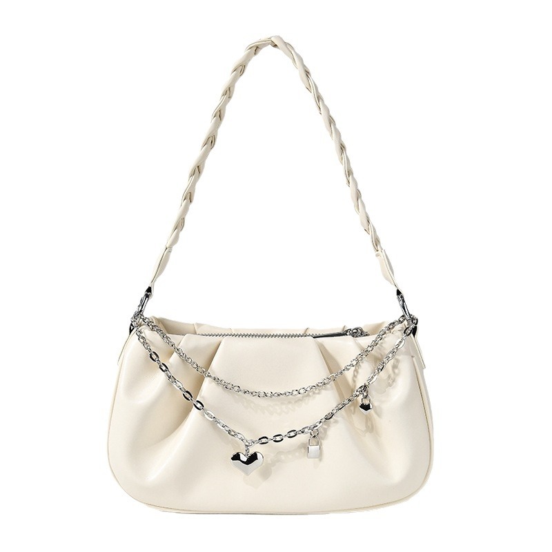 Personalizable Niche Design Arm Crossbody Satchel Modern Chic Style