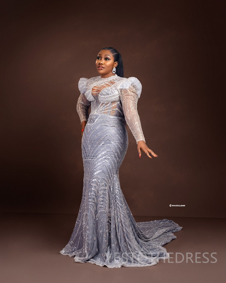 2025 Plus Size Mermaid Prom Dresses Aso Ebi Beaded Lace Illusion High Neck Beaded Lace Crystals Flora Birthday Dress Second Reception Gown AM2087