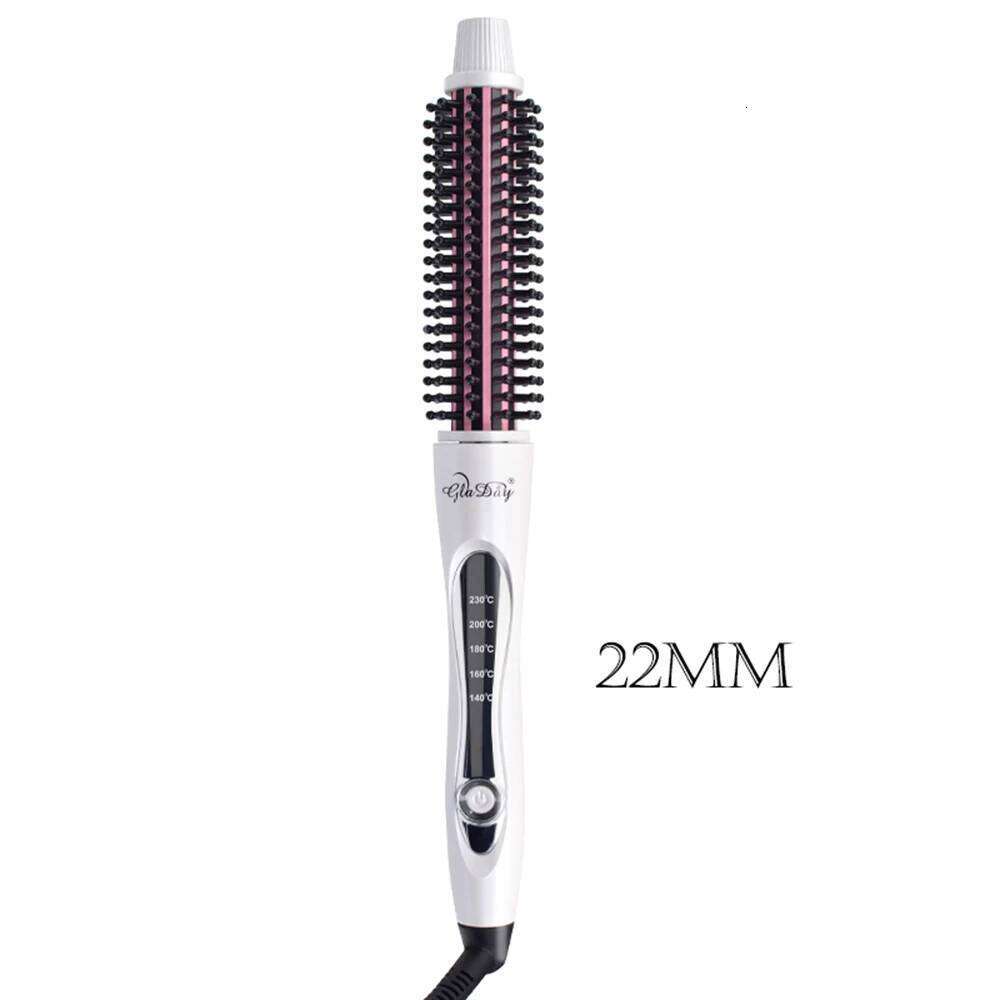 Straightening Brush Hot Heating Straight Styler Corrugation Curling Iron Hair Curler Comb