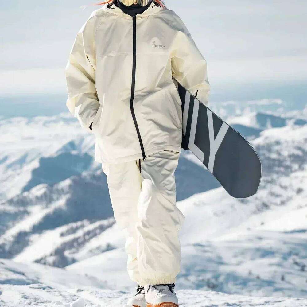 2024 Winter Oversized Woman Ski Suit Women Snowboarding Female Outdoor Snowsuit Waterproof Windproof Skiing Jacket Set