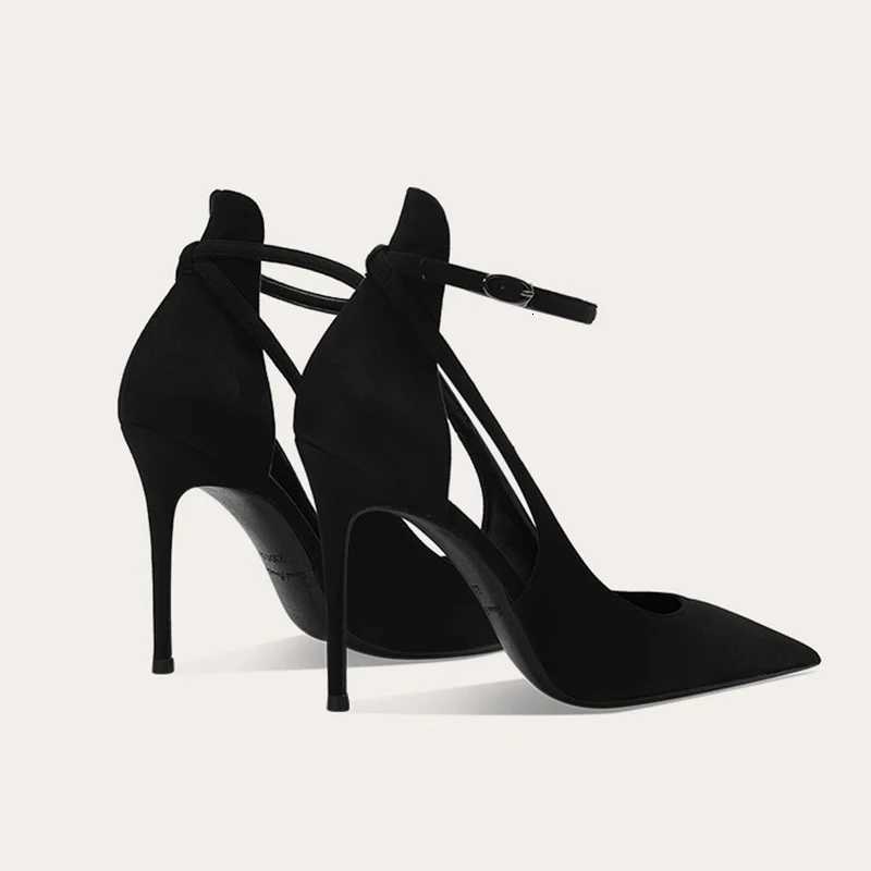 2025 Fashion New Super High Heels Sexy Sandals Summer Pointed Toe Women Shoes Pumps Slippers Elegant Wedding Dress Zapatillas W250814