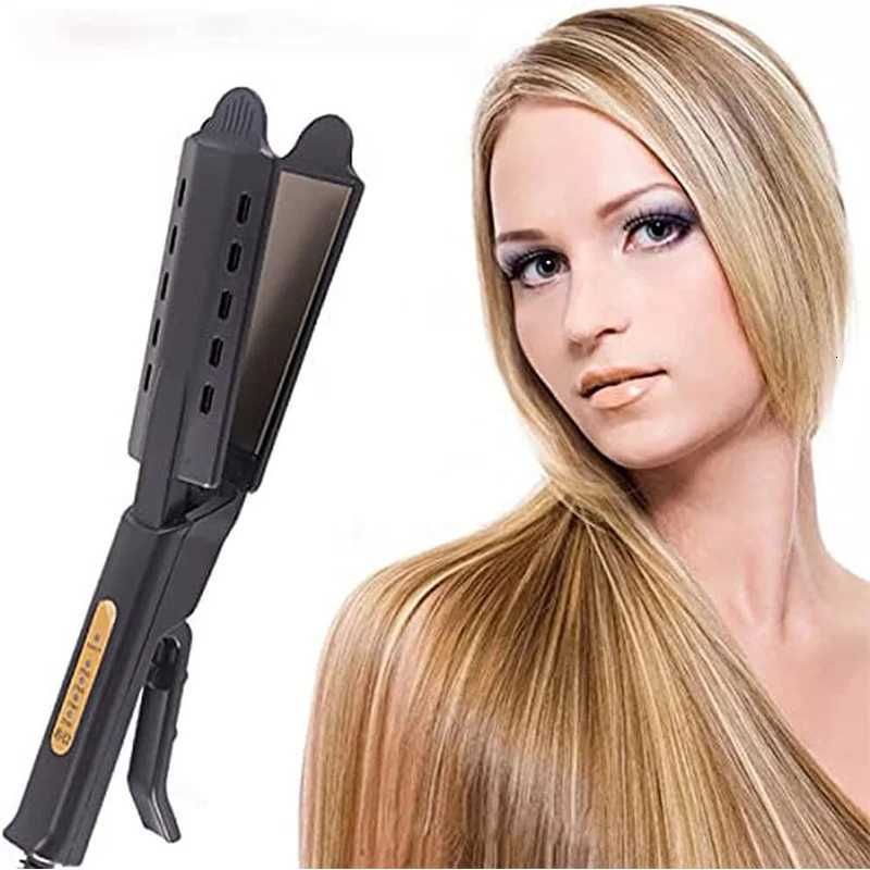 igh Quality Professional Steam Straightener Salon Womens Styling Tool Portable Ceramic Coated Steam Straightener W250814