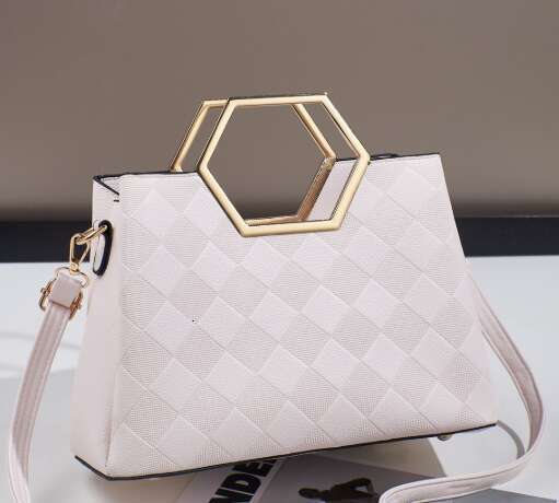 Designer bag Luxury bag New Personality Single Shoulder High-End Versatile Small Square Handbag Textured Women's Bag