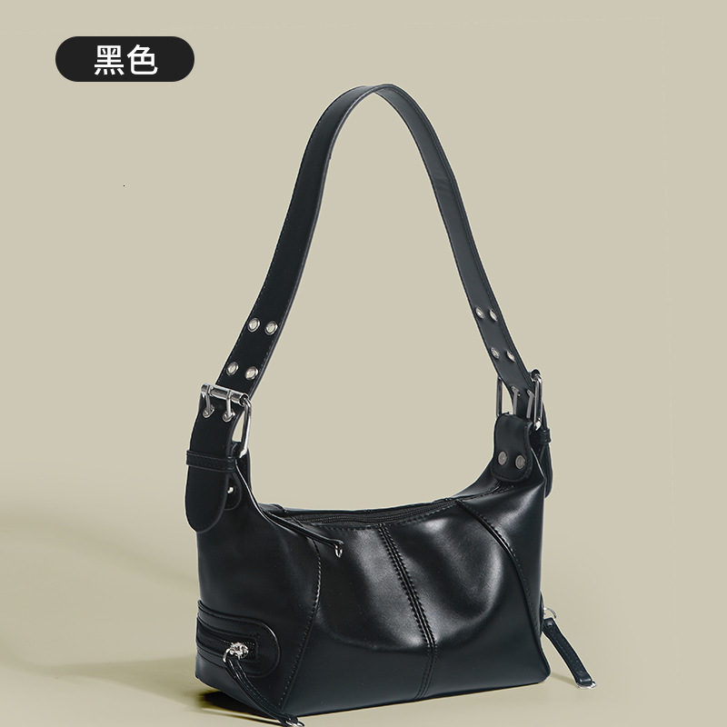 Biker for Women, Trendy Fashionable Unique Shoulder Bag, Design Handbag, Underarm Baguette Bag