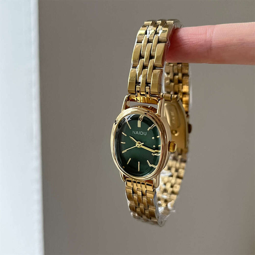 Oval Dial Watch with Strips, Designer Casual Luxury Women's Watch, Popular Online Style, for Women Hot Sale