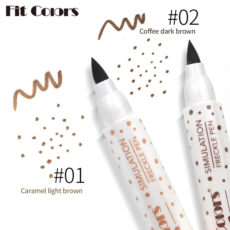 Freckles Pen Waterproof Natural Simulation Fake Spot Makeup Tool Lasting Waterproof Face Dot Spot Pen Eyeliner Durable Cosmetics 250813