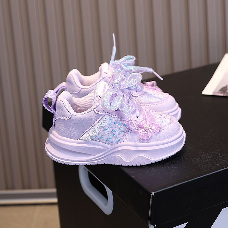 Girls Sport Shoes Kids Fashion Casual Shoes Toddler's Sneakers for Student Shoes Kidsnest Girls Running Shoes Sizes US5.5C-US12.5C K0720