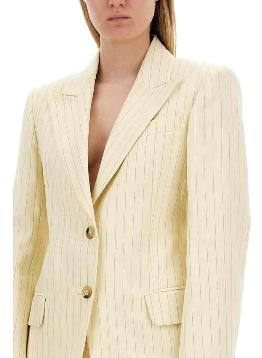 Classics Striped Women Suit Single Breasted 2 Piece Jacket Pants Formal Office lady Business Commuting Clothing