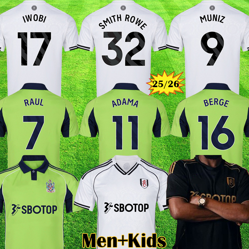 FULHAMs soccer Jerseys 2025 2026 football shirt jerseys men top FulHaM Jerseys Third purple kit kids sets uniforms player version 456