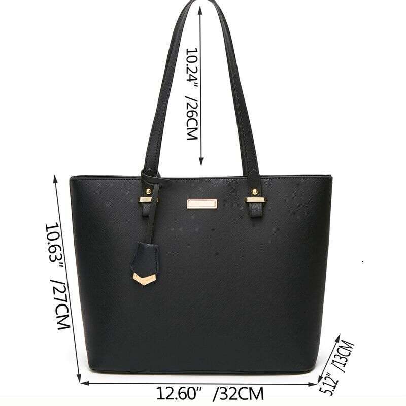 Women's Bags New Four Single Shoulder Diagonal Ladies Handbag One Piece Large Capacity Tote Bag