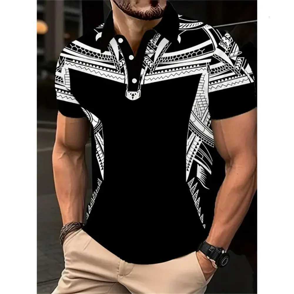 Mens Color Block Stripe Short Sleeve Summer Thin Polo Shirt Stylish Zipper Crew Neck Polo Shirt Mens Golf Casual Polo Shirt XJ250804