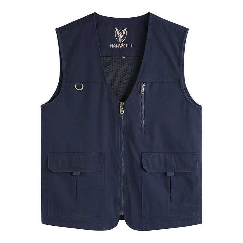 Summer Mens Lightweight Vests Outdoor isure Work Safari Fishing Travel Photo Hiking Waistcoats Mens Breathable Work Vests 8XL Y250814