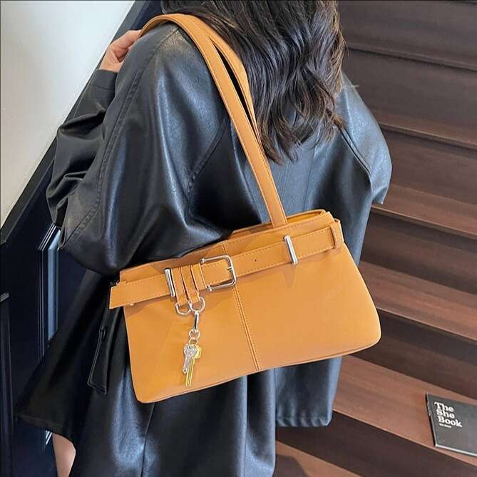 Trendy Bags for Women 2025 New Fashion Texture Underarm Versatile Handbag Personality Commuter Shoulder Bag