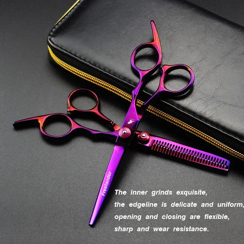 Professional 6 inch Hair Scissors Thinning Barber Cutting Hair Shears Scissor Tools Hairdressing Scissors 250812