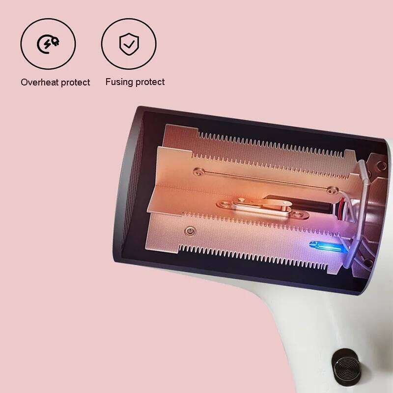 220v Cord And Cordless Dual Use Blower Hot Cold Even Wind 2 Gears Portable Mini Hair Dryer For Home Travel Art Making