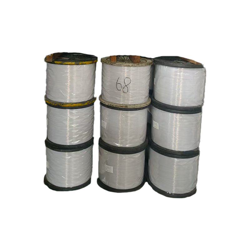 Small Size AA Grade White Nylon Polyester Monofilament for Nylon Zipper Production