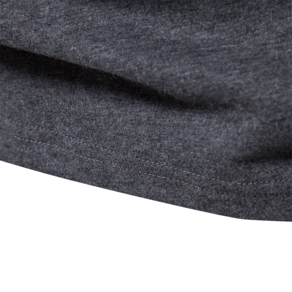 Designer t shirt Men's Long Sleeve Solid Color T-Shirt | 100% Cotton Letter Print | Casual Round Neck Slim Fit Top European size: S-2XL
