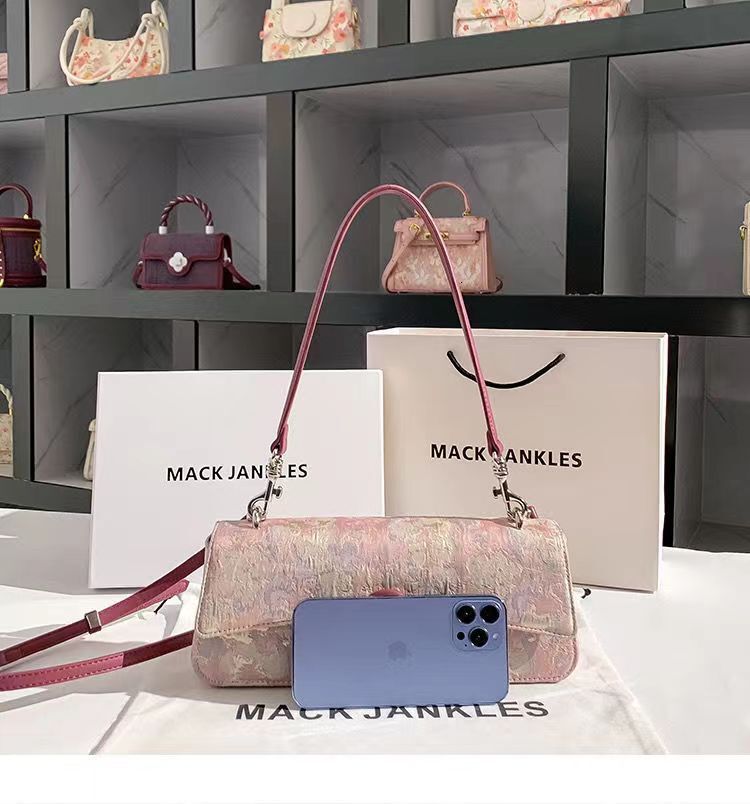 Designer Bag Wholesale Luxury Bag Women's Bags Niche Design Embroidered Underarm Bags Women 2025 New High-end Single Shoulder Baguette Bags