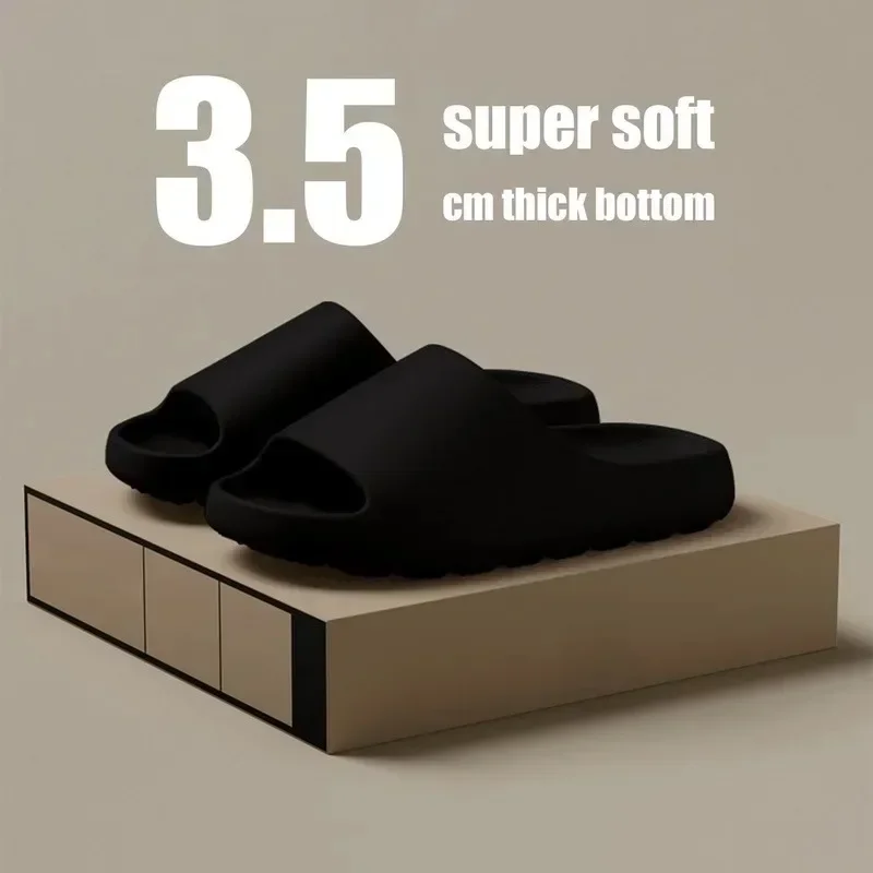 Slippers Flip Flops slides Summer For Men Women EVA Soft Bottom Indoor Home Slides Brand Slipper Man Sandals Beach Shoes Male design