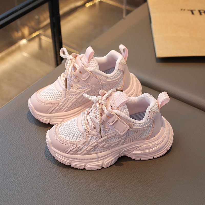 Boys Kids Sport Shoes 2025 Spring Autumn New Girls Toddler Mesh Breathable Casual Running Shoes Kidsnest Child Shoes Size 26 - 36 K0630