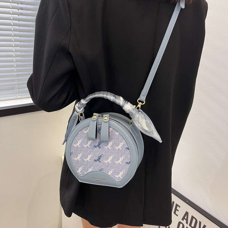 2025 New Designer bag Luxury bag High-End Trendy Fashion Handheld Small Round Versatile Single Shoulder Crossbody Bag