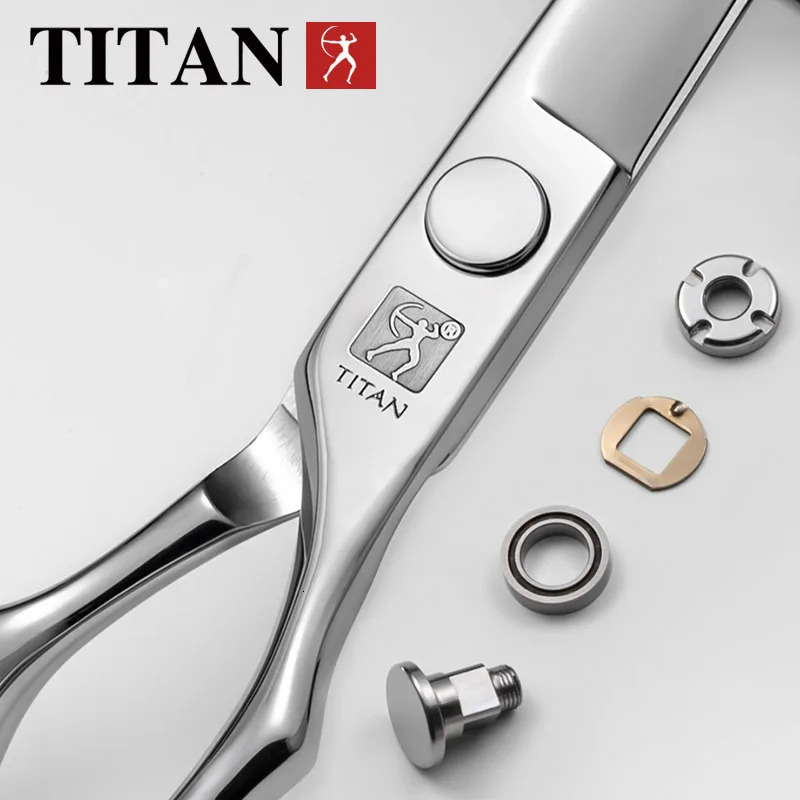Titan Professional Hair Scissors Thinning Cutting Barber Hair Shears Scissor Hairdressing Scissors 5.0/5.5/6.0/6.5inch 440C 250812