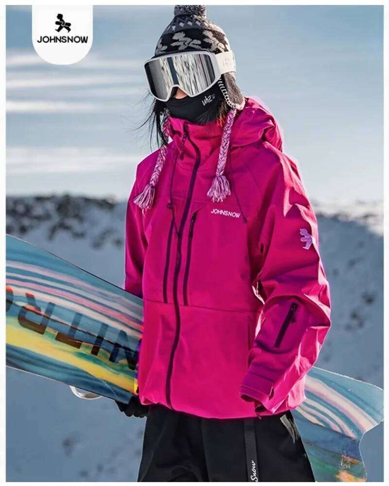 John Snow 2025 New Winter Men And Women's Jacket Breathable Waterproof Snowboarding Clothing Outdoor Sports Warmth Ski Coat