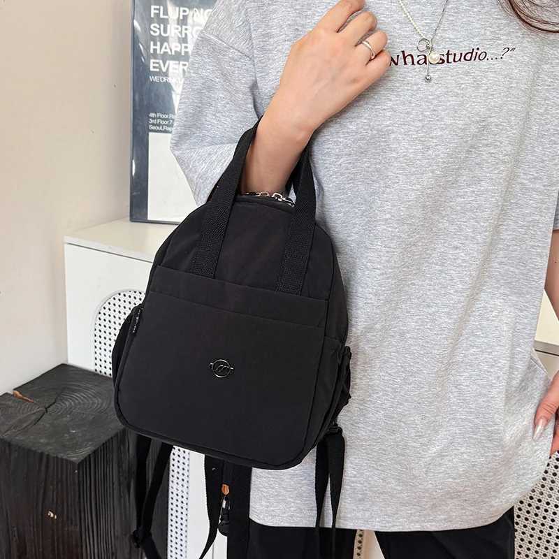 Outdoor Commuter Backpack Womens Three-Use Crossbody Bag 2025 Summer New Large-Capacity Handbag Backpack for Women XJ250814