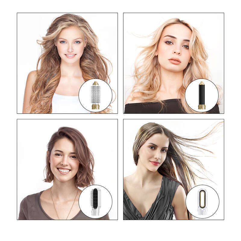 5-In-1 Automatic Electric Rotating Hair-Friendly Multi-Functional Large Waves And Straight Curling Iron