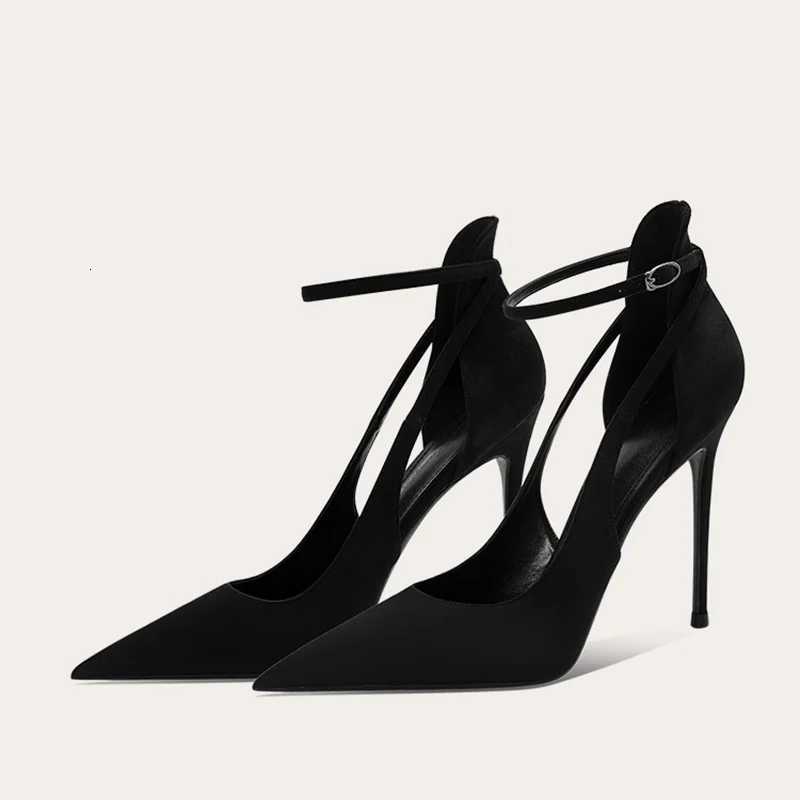 2025 Fashion New Super High Heels Sexy Sandals Summer Pointed Toe Women Shoes Pumps Slippers Elegant Wedding Dress Zapatillas W250814