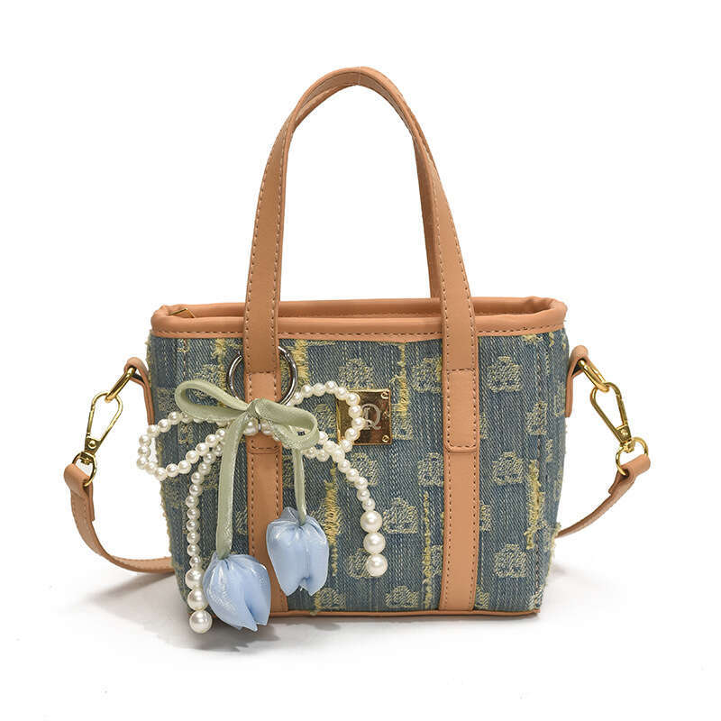 Elegant High-end Handheld Korean Niche Design Bucket 2025 New Fashion Trendy Shoulder Bag