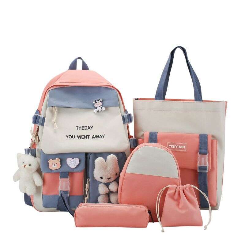 Women's Bags Backpack large capacity new junior high school forest schoolbag casual nylon backpack cute girl one shoulder remedial lesson bag