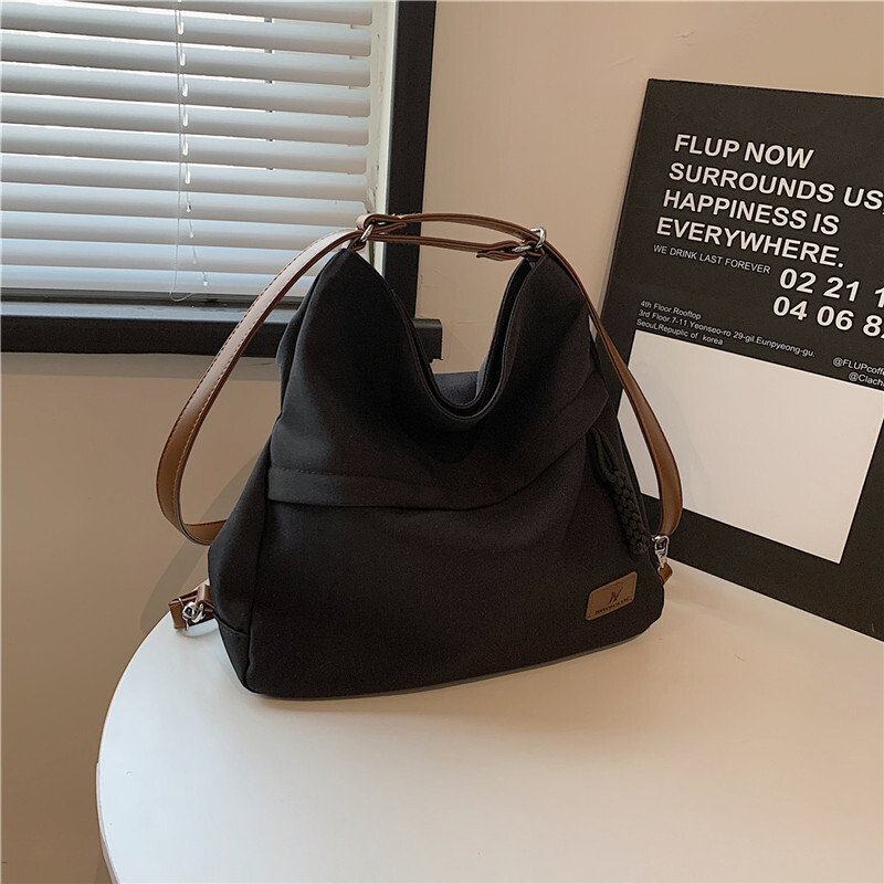 2025 New Single Shoulder Crossbody Bag Large Capacity Fashion Designer Canvas Bag