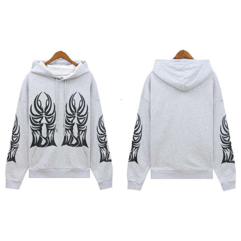 Who Decides War Series High Street Fashion Flame Church Hoodie Sweatshirt Washed Vintage Set